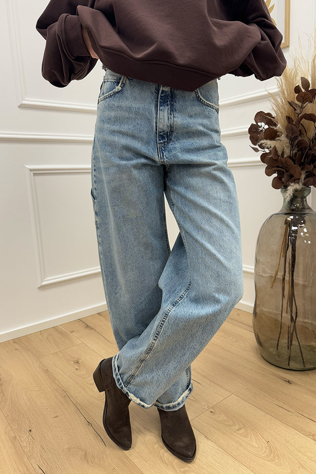 Jeans carpenter blu denim - Tensione In