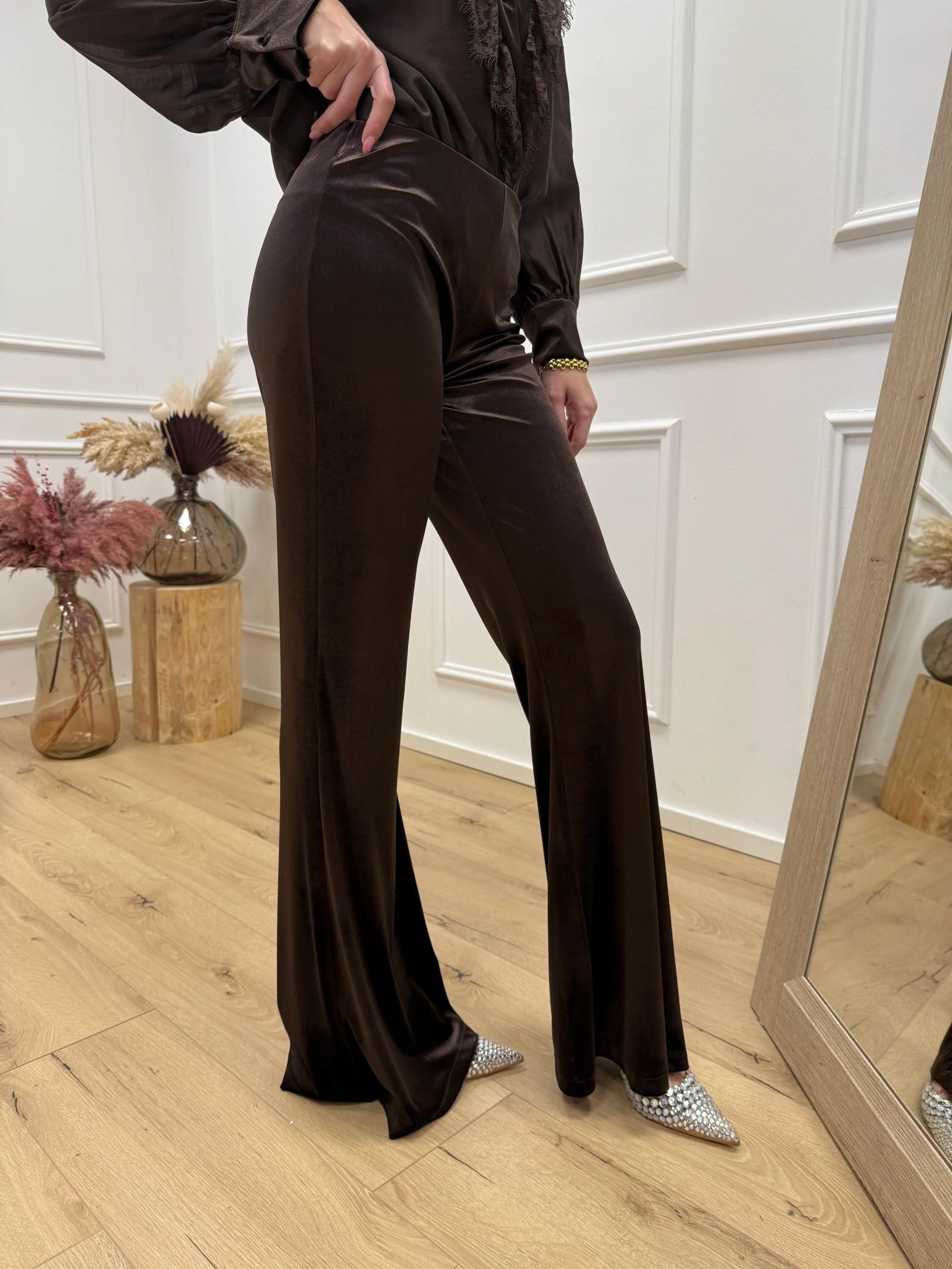 Pantaloni in velluto moro - HaveOne