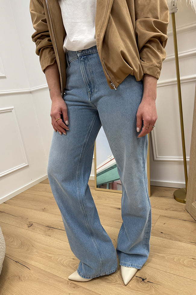 Jeans Alex denim chiaro vita media - Vicolo