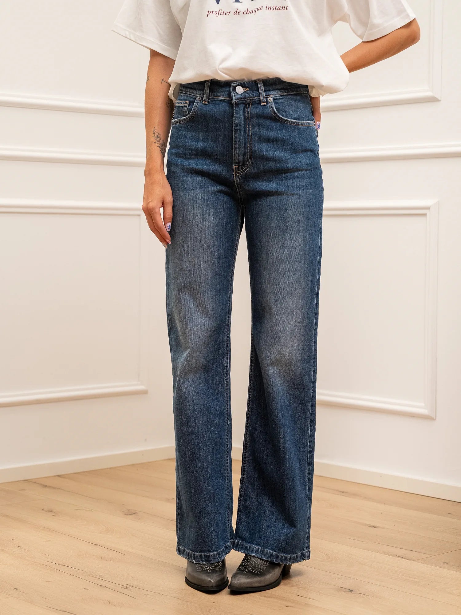 Jeans London blu denim lavaggio medio - HaveOne