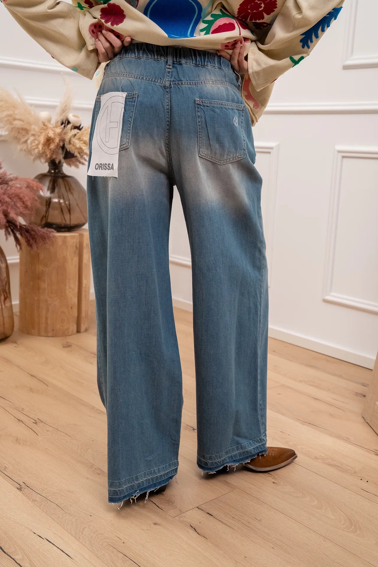 Jeans Orissa con elastico sul retro - HaveOne