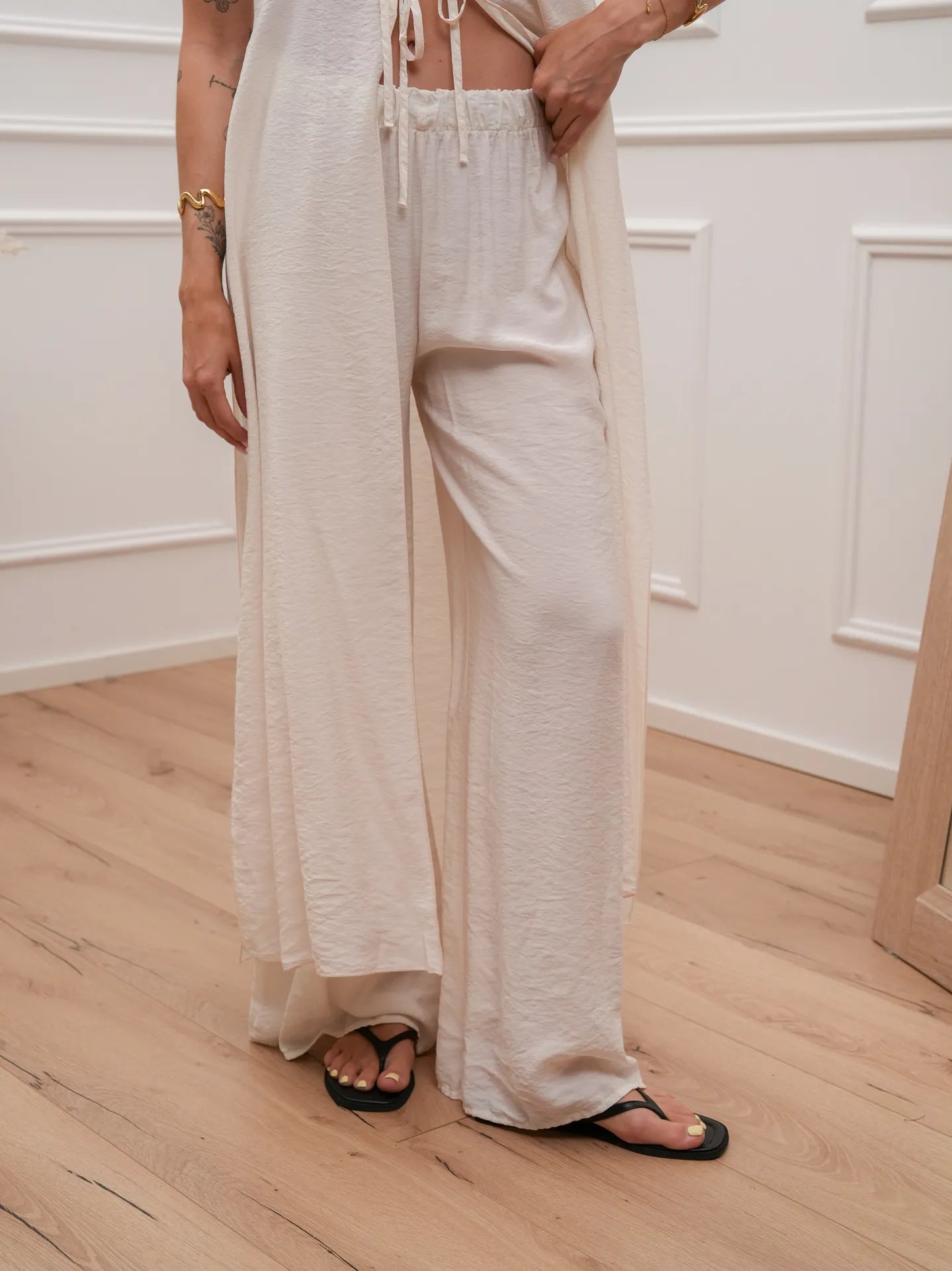 Pantaloni Monolite burro gamba morbida - HaveOne