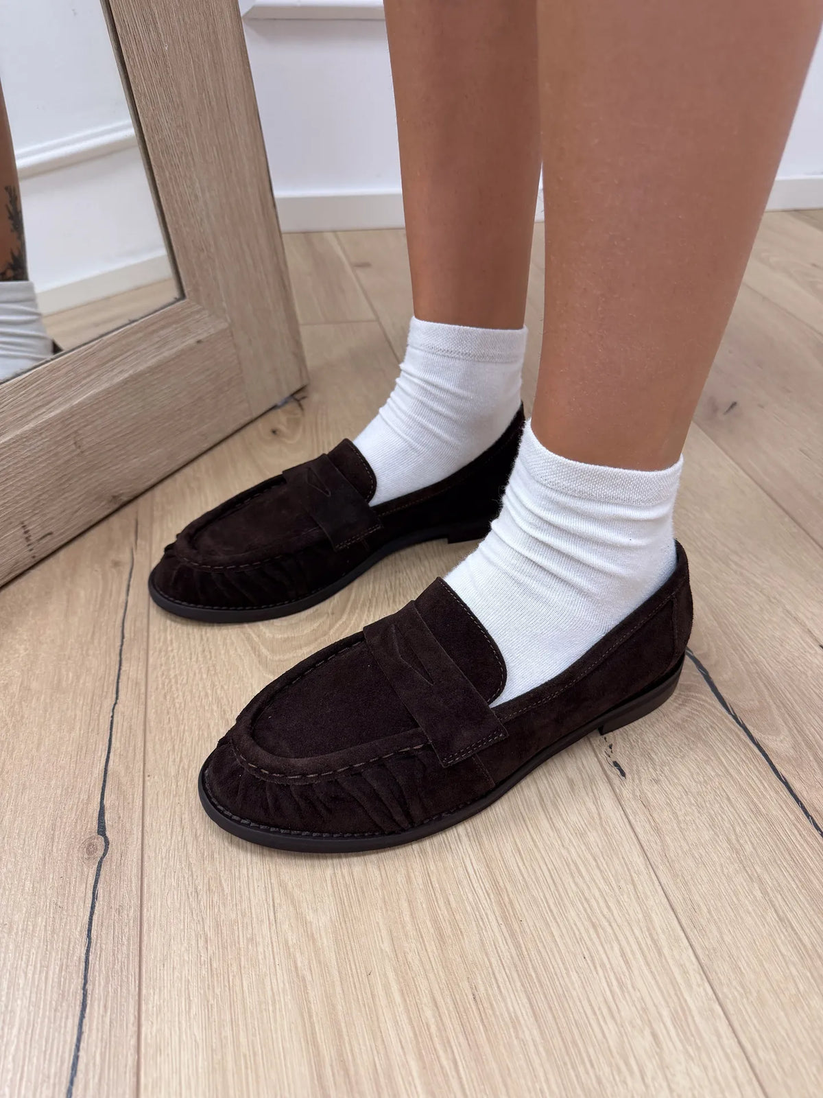 Mocassino Oxford scamosciato - Ovyè