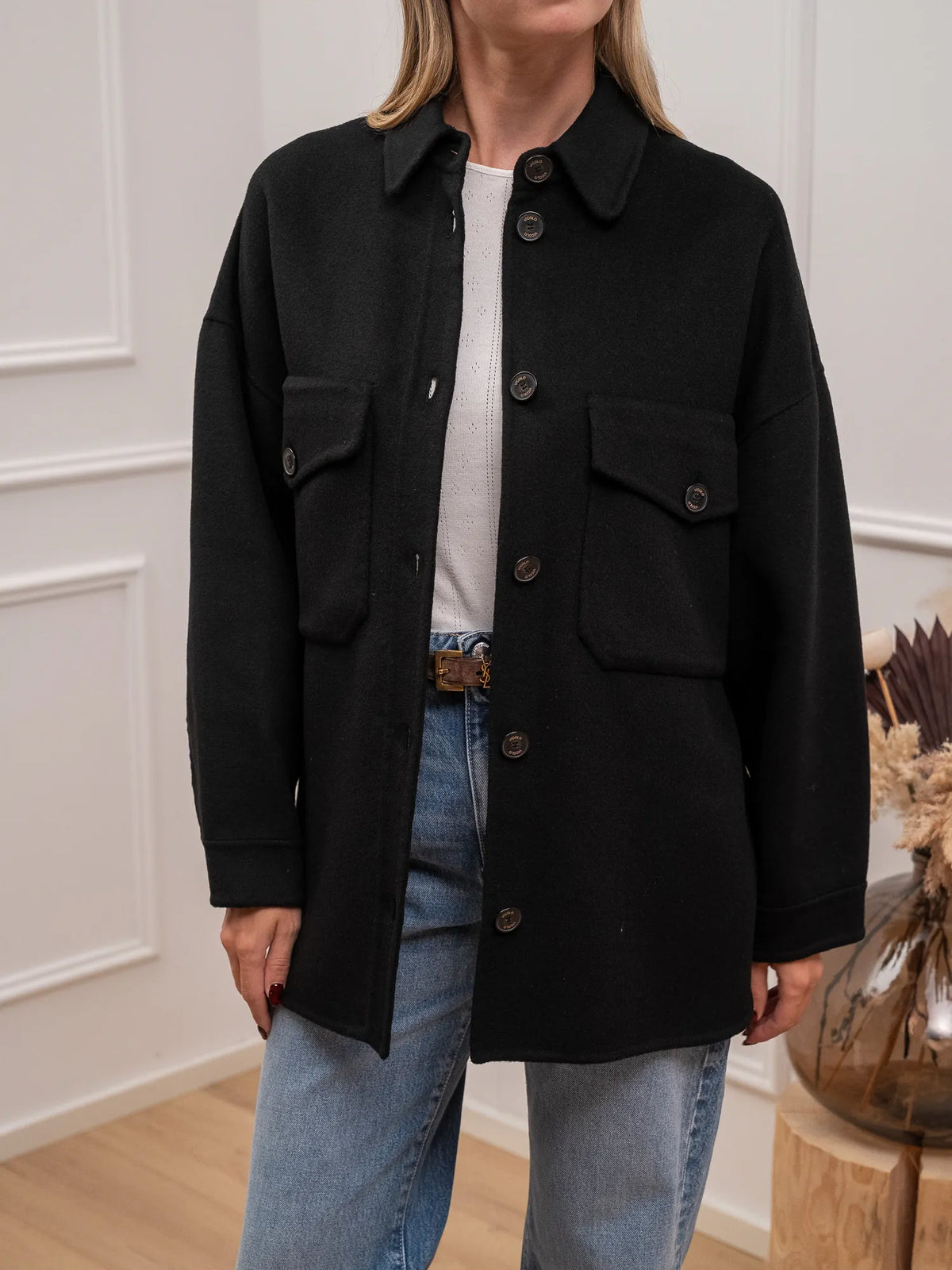 Giacca cappotto stile camicia - Vicolo