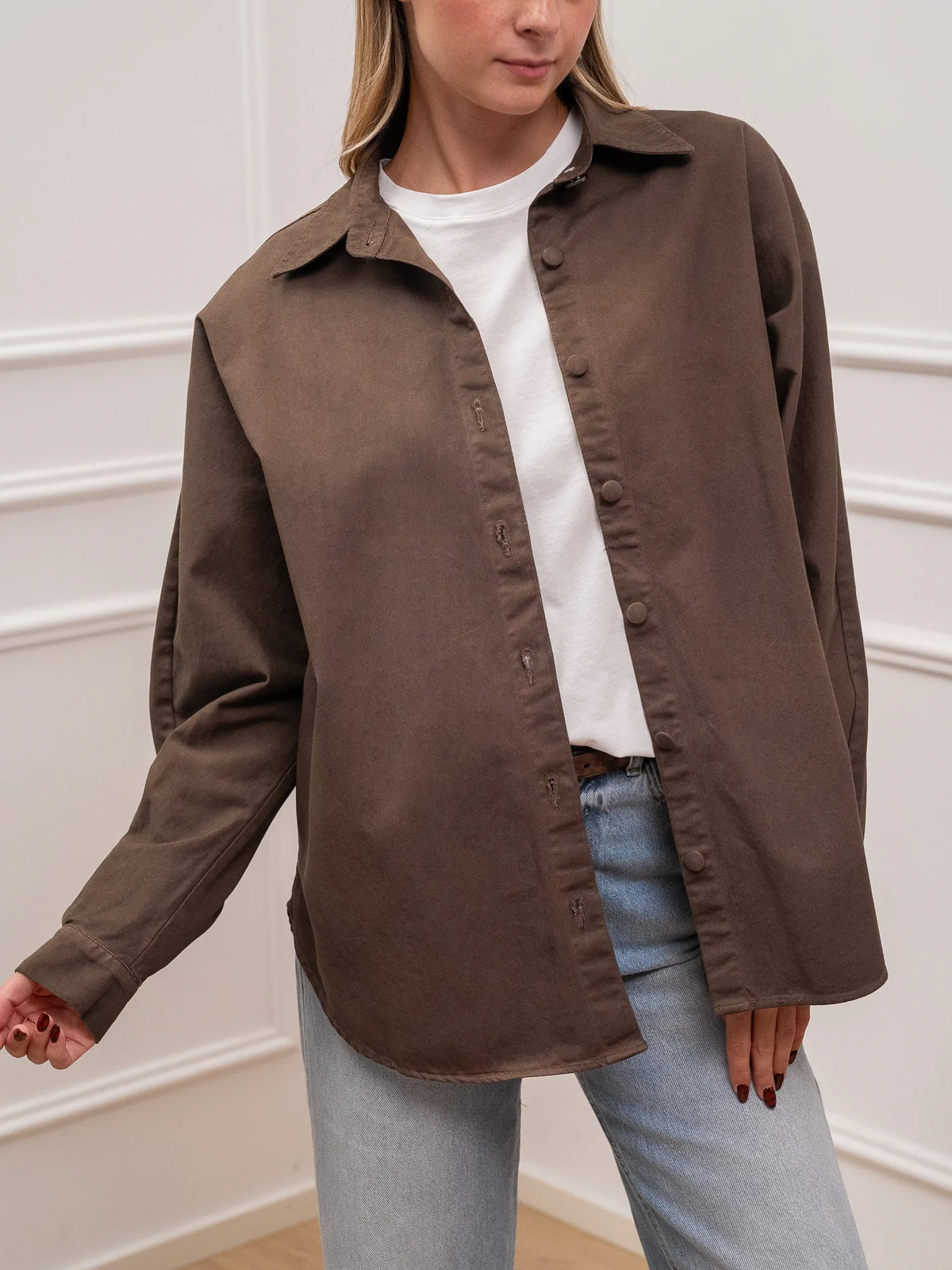 Giacca camicia in denim Brownie - Silence Limited
