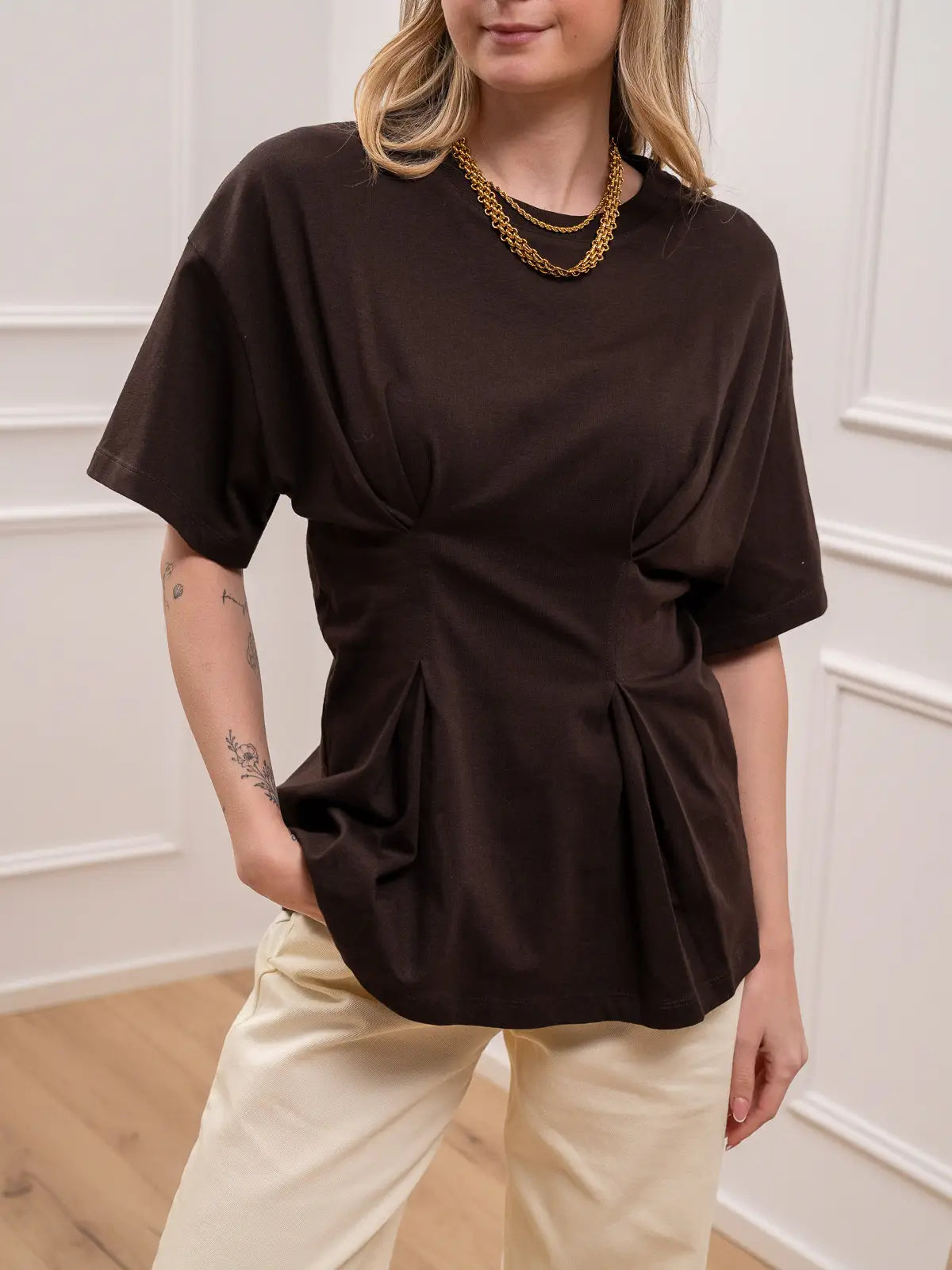 T shirt impunture moka a clessidra - Vicolo