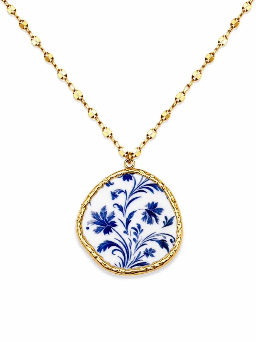 Collana Maiolica blu - Calibro Shop