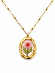 Collana Herbarium cipria - Calibro Shop