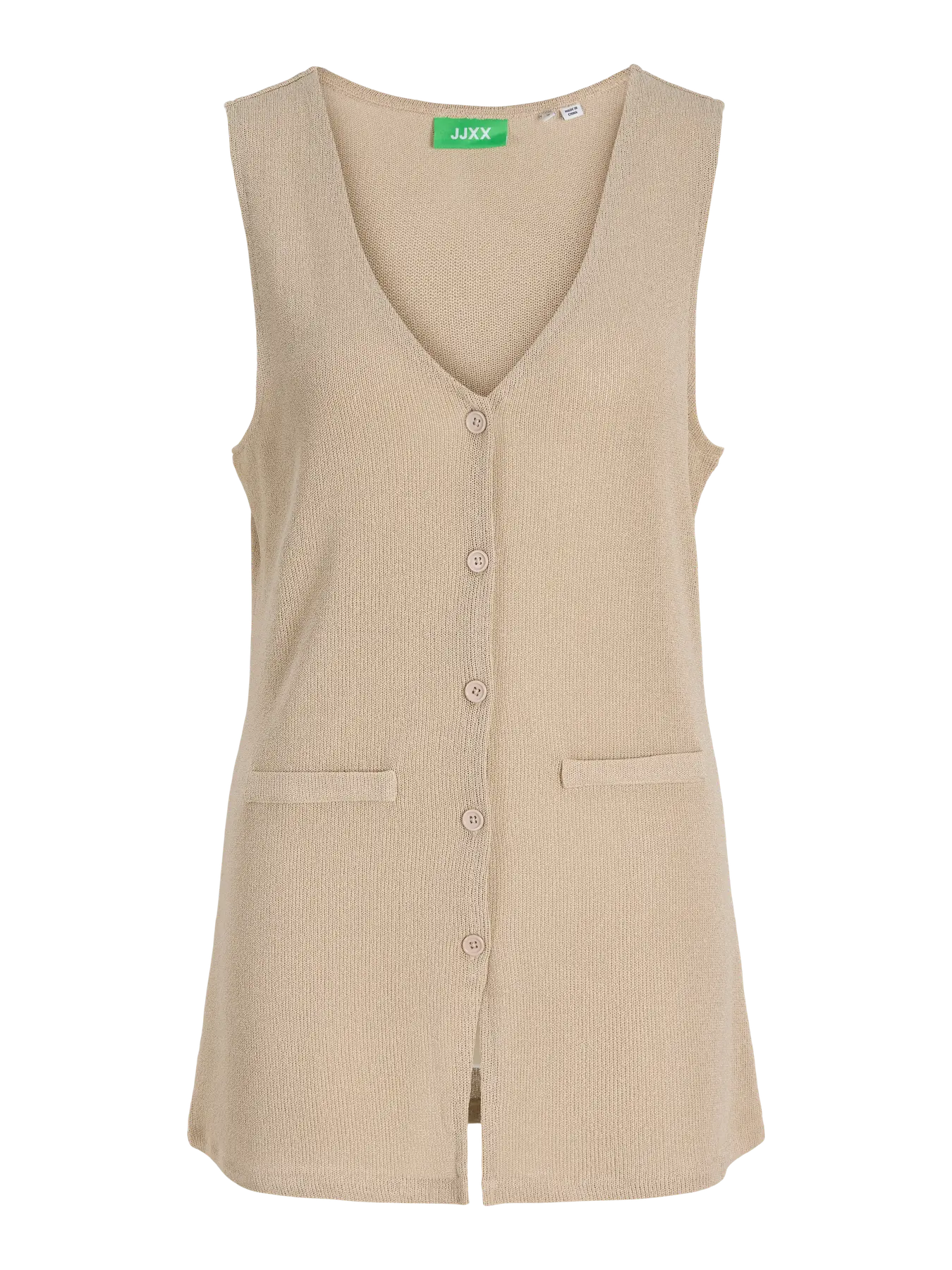 Gilet Valerie greige in maglia - JJXX