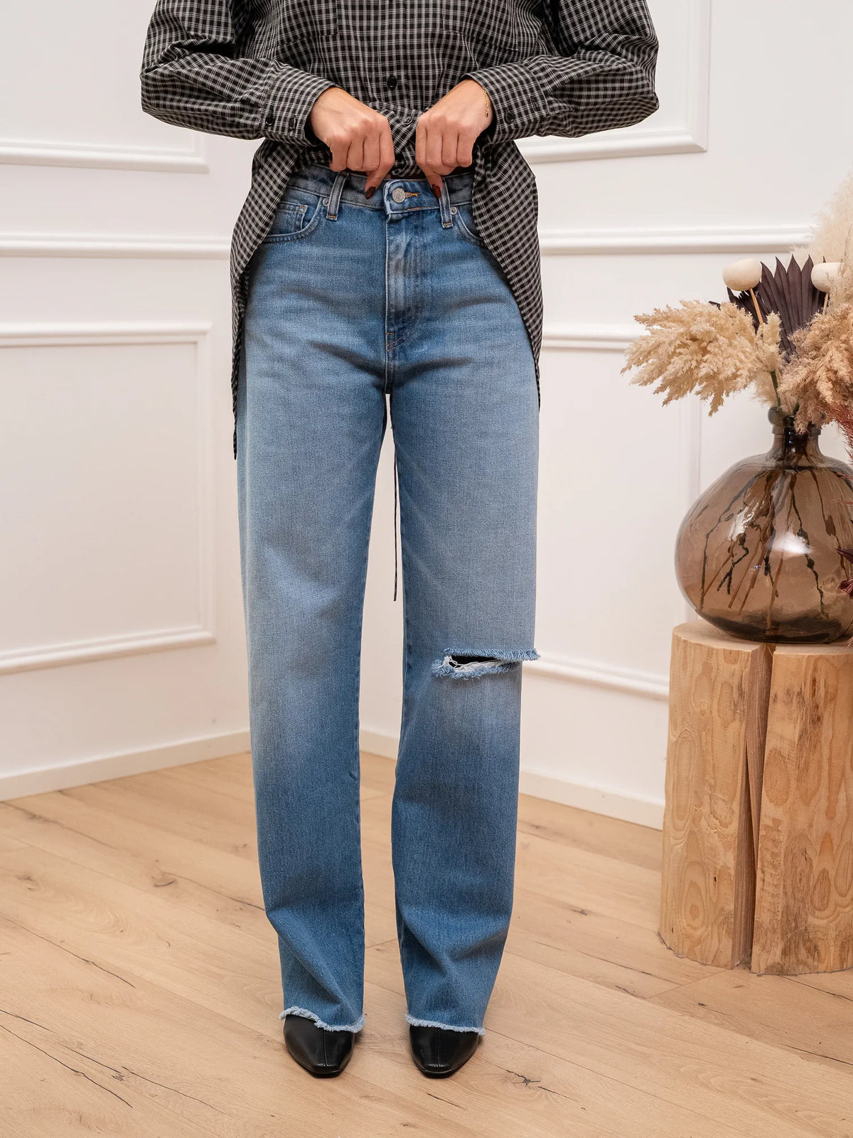 Jeans Gil con tagli sul retro - Vicolo