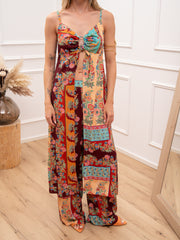 Completo patchwork multicolor - Vicolo