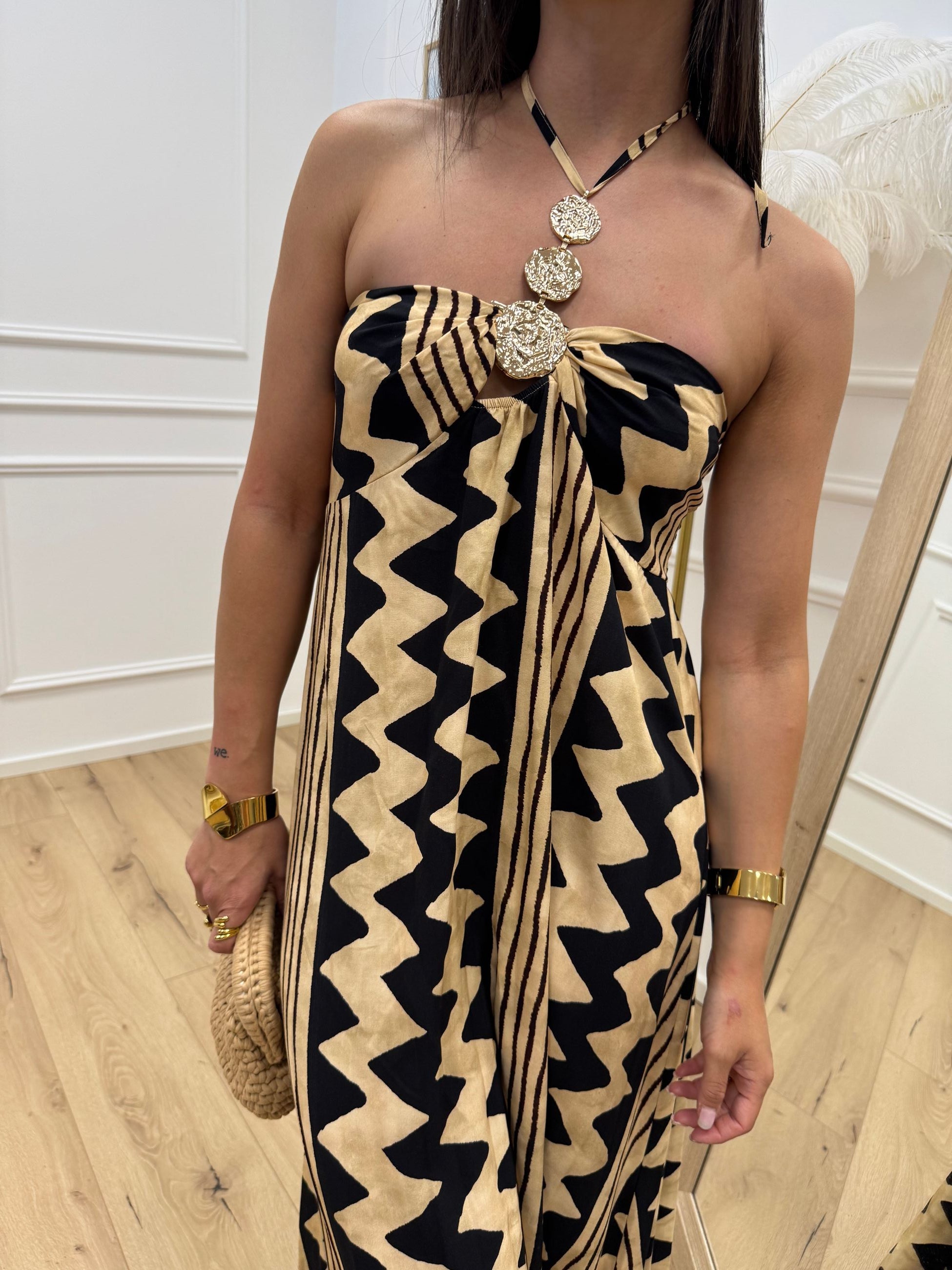 Vestito lungo fazzoletto Etnic Vibes - HaveOne