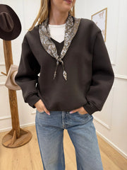 Felpa moro con bandana - Dixie