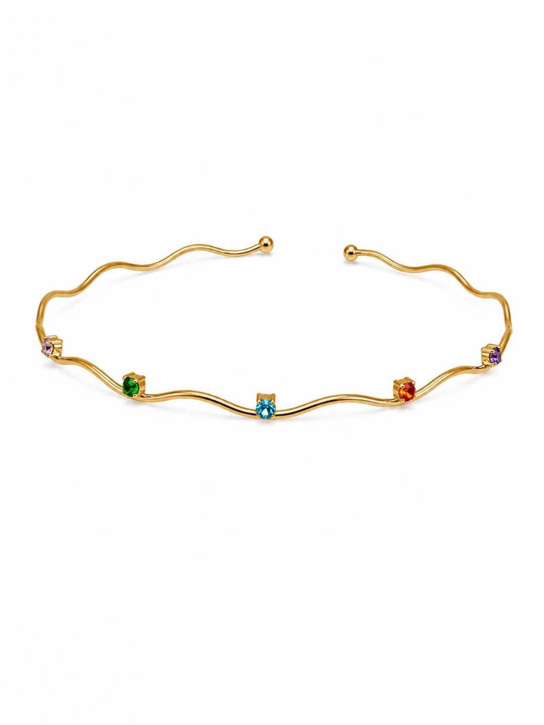 Choker rigido Sbrilli multicolor - Calibro Shop