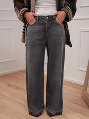 Jeans Orissa grigio con elastico - HaveOne