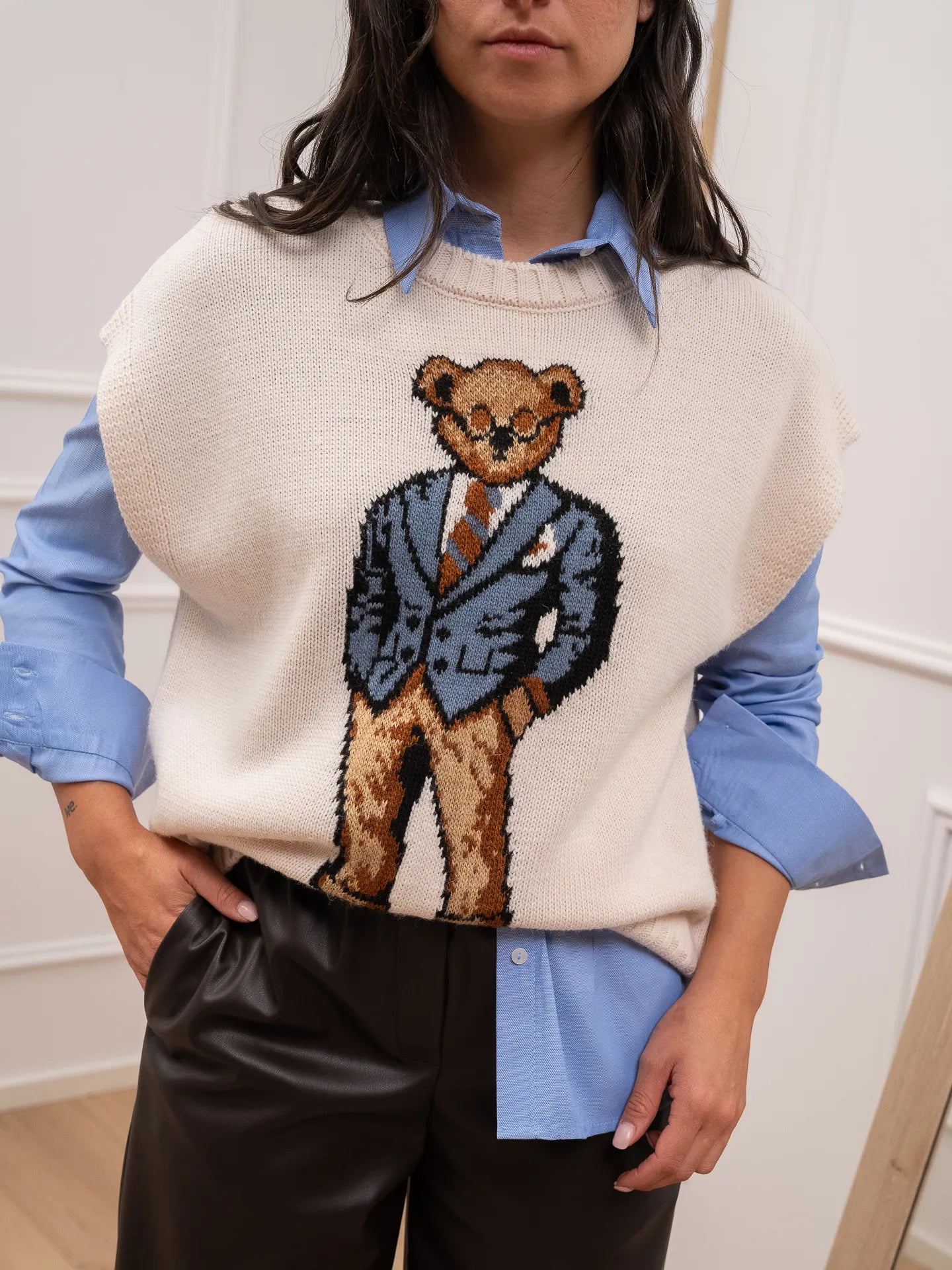 Gilet pasta con orsetto - HaveOne