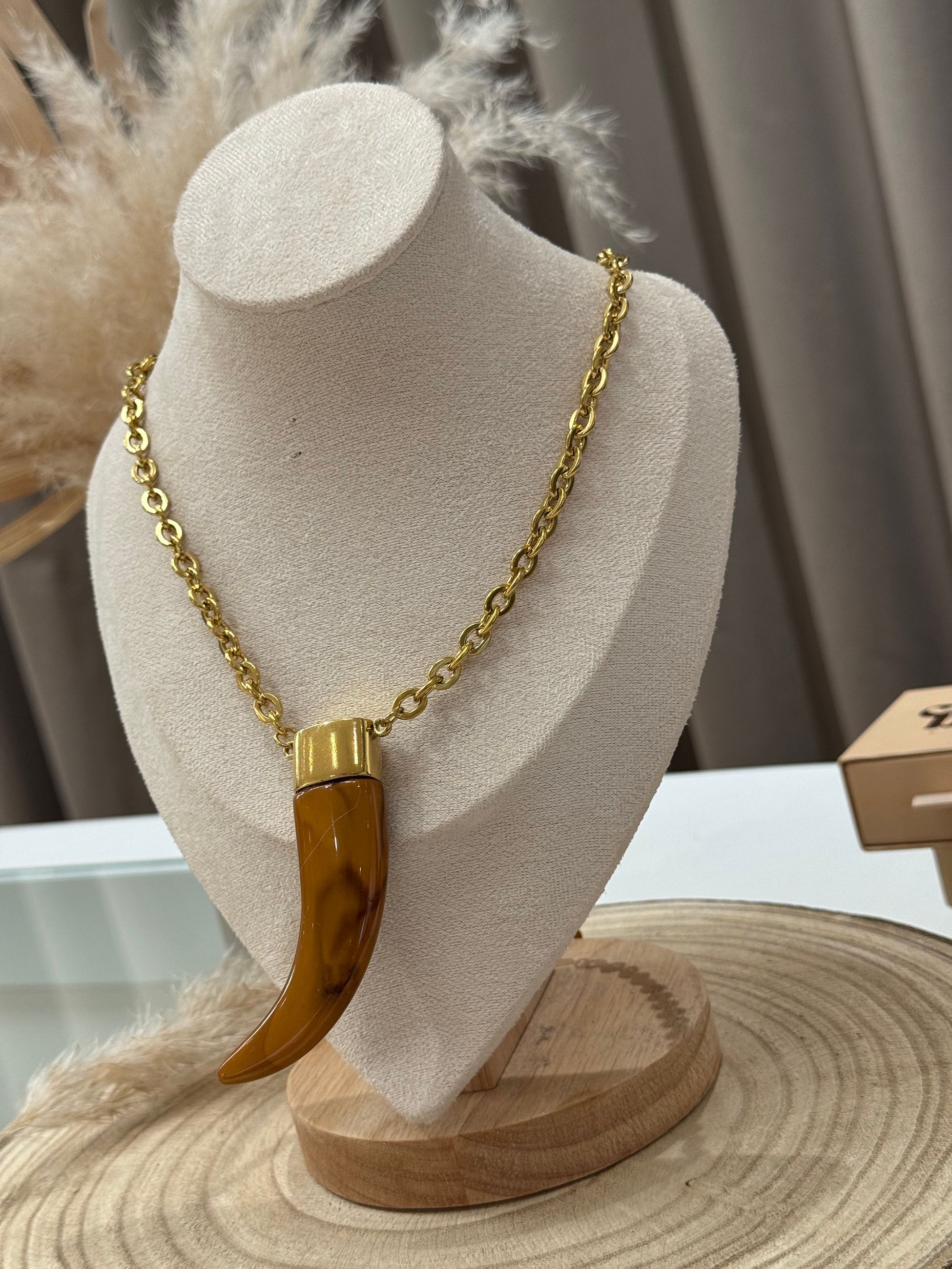 Collana Savana caramello - Calibro Shop