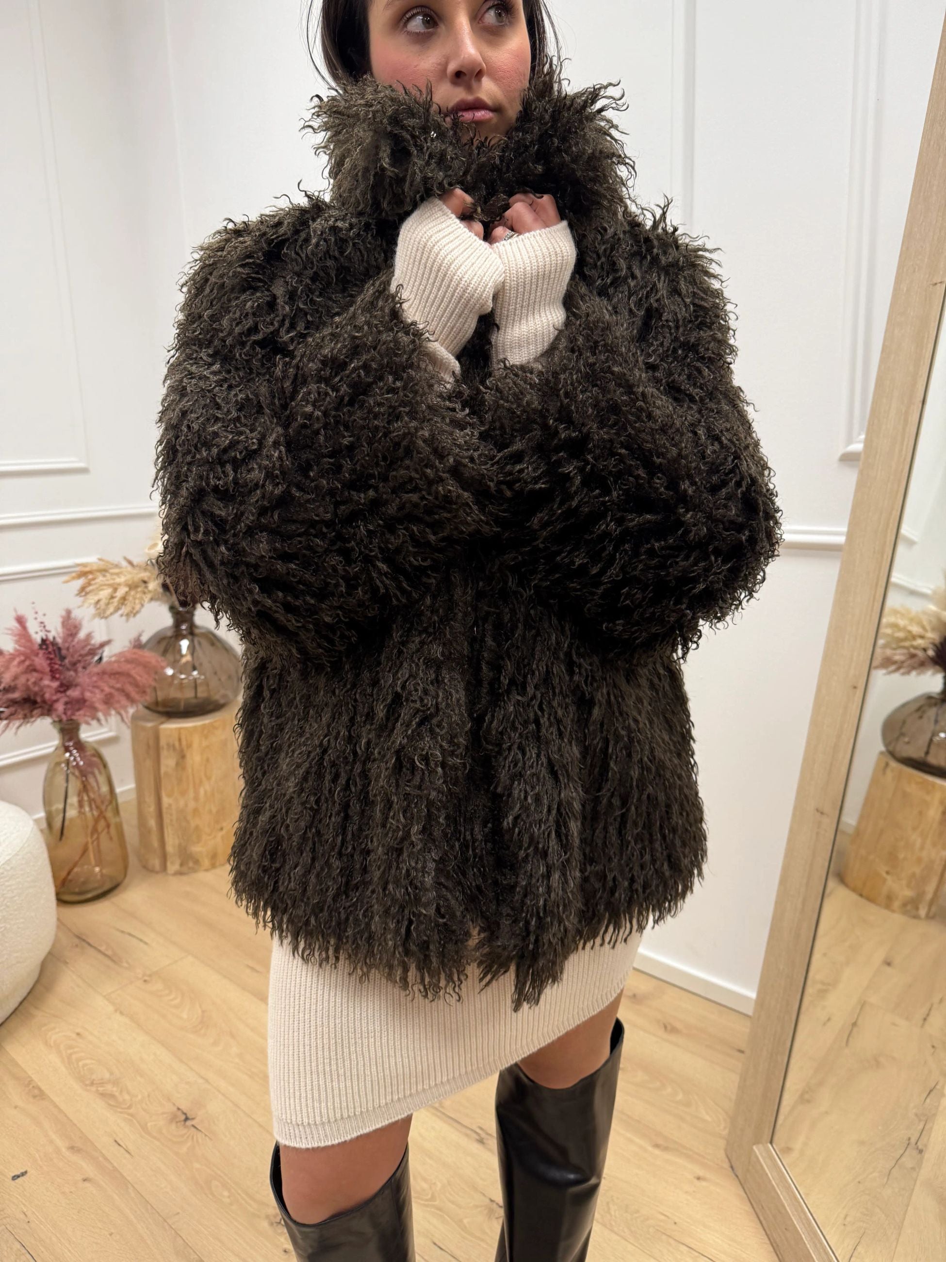 Pelliccia mongolia fondente - HaveOne