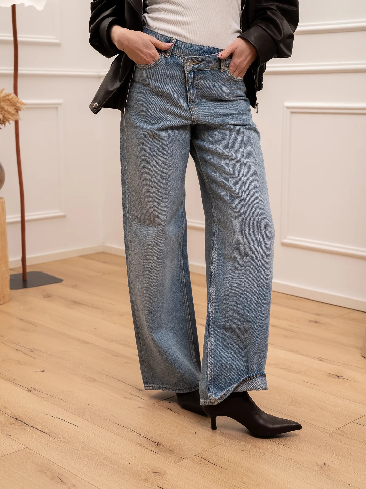 Jeans Tokyo bottone obliquo - JJXX