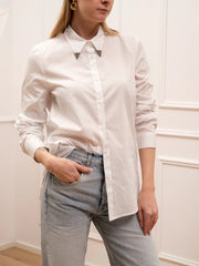 Camicia bianca con punte in metallo - Vicolo