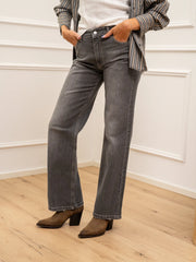 Jeans dritto Benny denim grigio - HaveOne