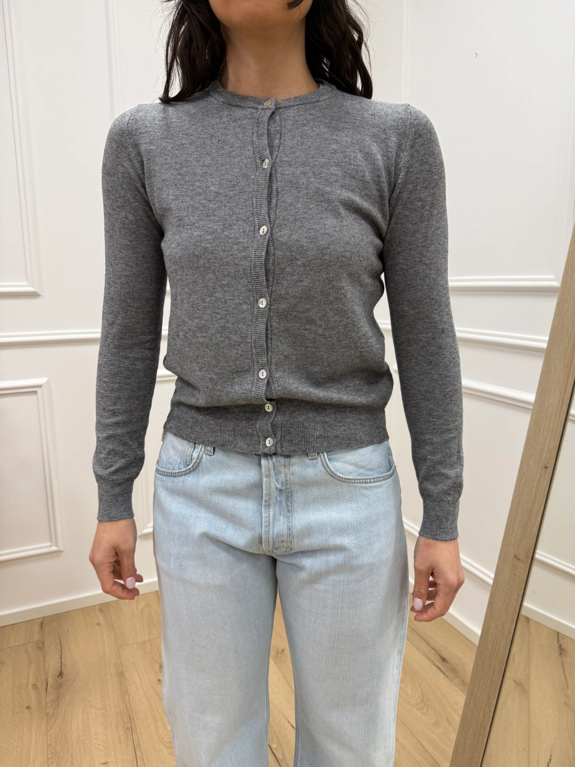 Maglia rebecchina basic antracite - HaveOne