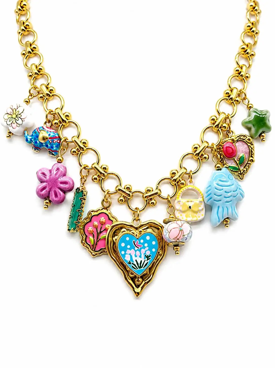 Collana Dolcevita multicharms - Calibro Shop