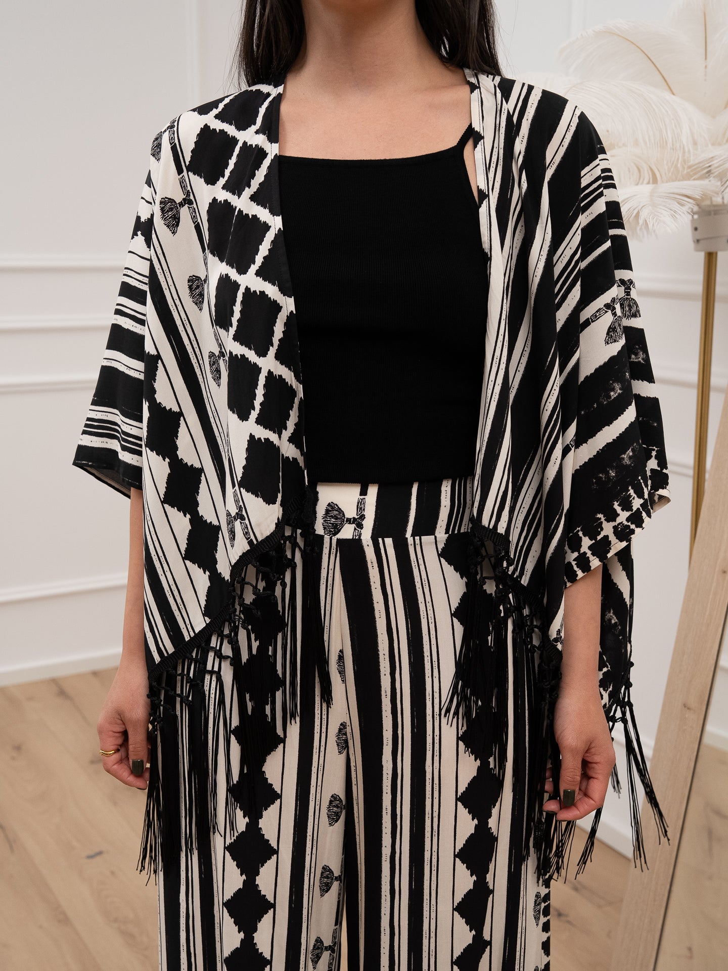 Kimono Maya con frange - HaveOne