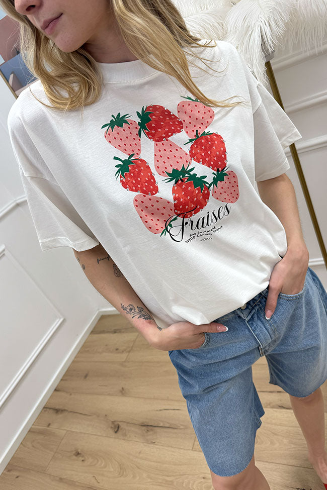 T shirt Fraises - Vicolo