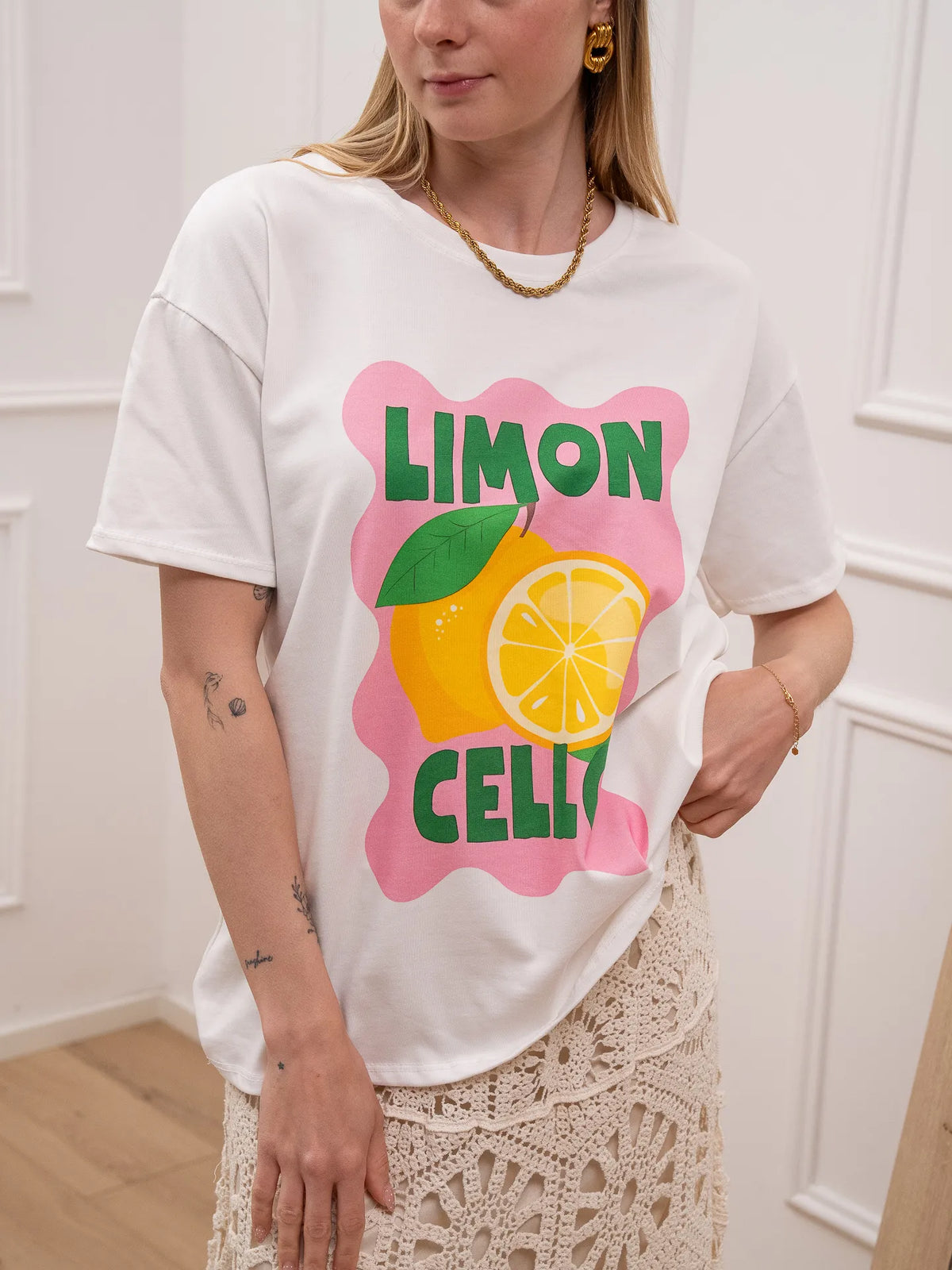 T shirt print Limoncello - Calibro Shop