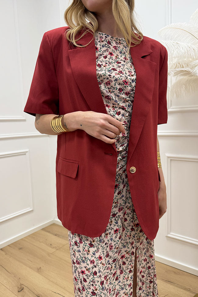 Giacca basic a mezza manica india - Vicolo