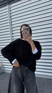 Maglia stile felpa in viscosa - HaveOne