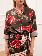 Camicia fantasia Jungle verde - HaveOne