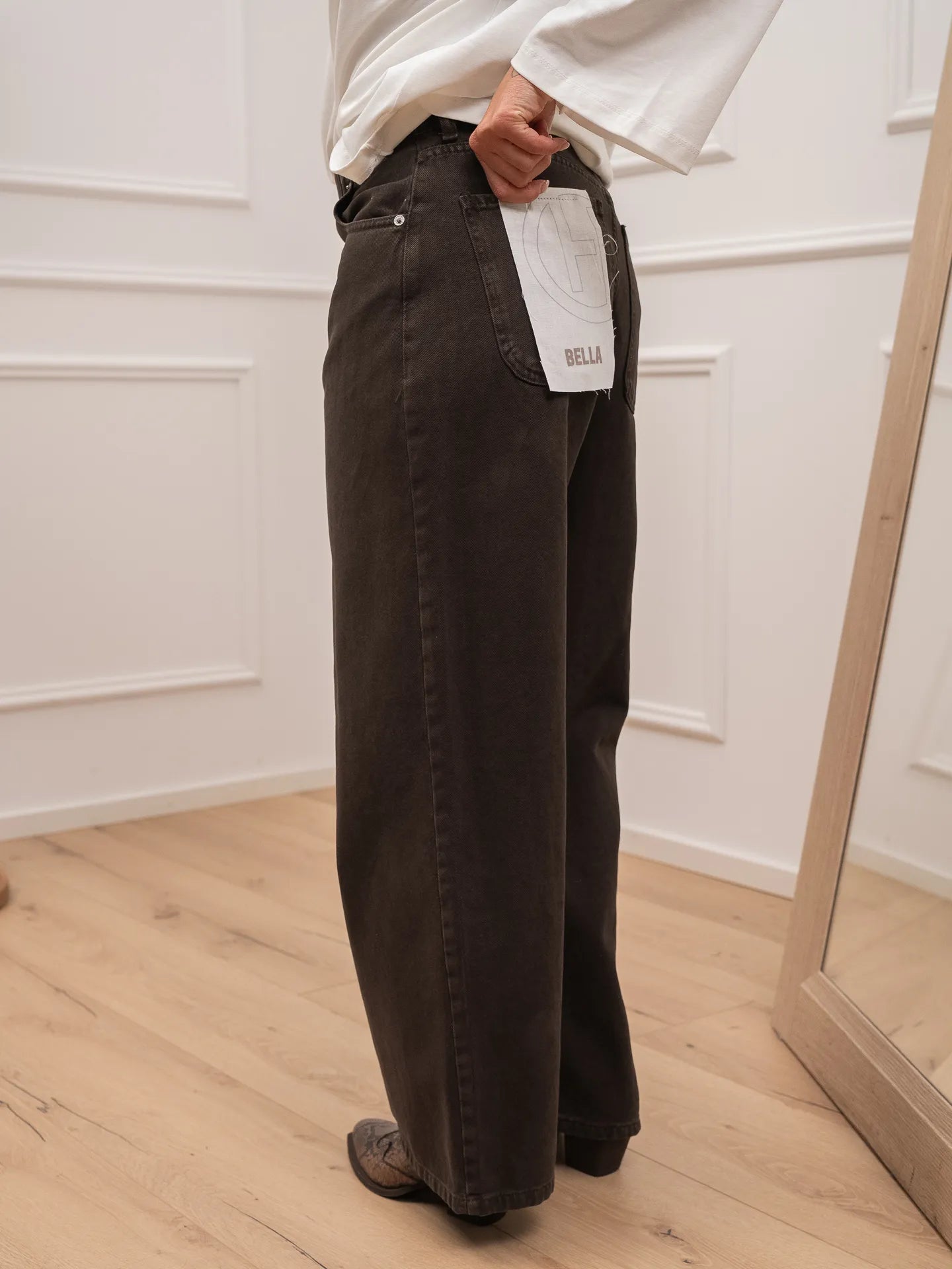 Jeans Bella denim moro - HaveOne