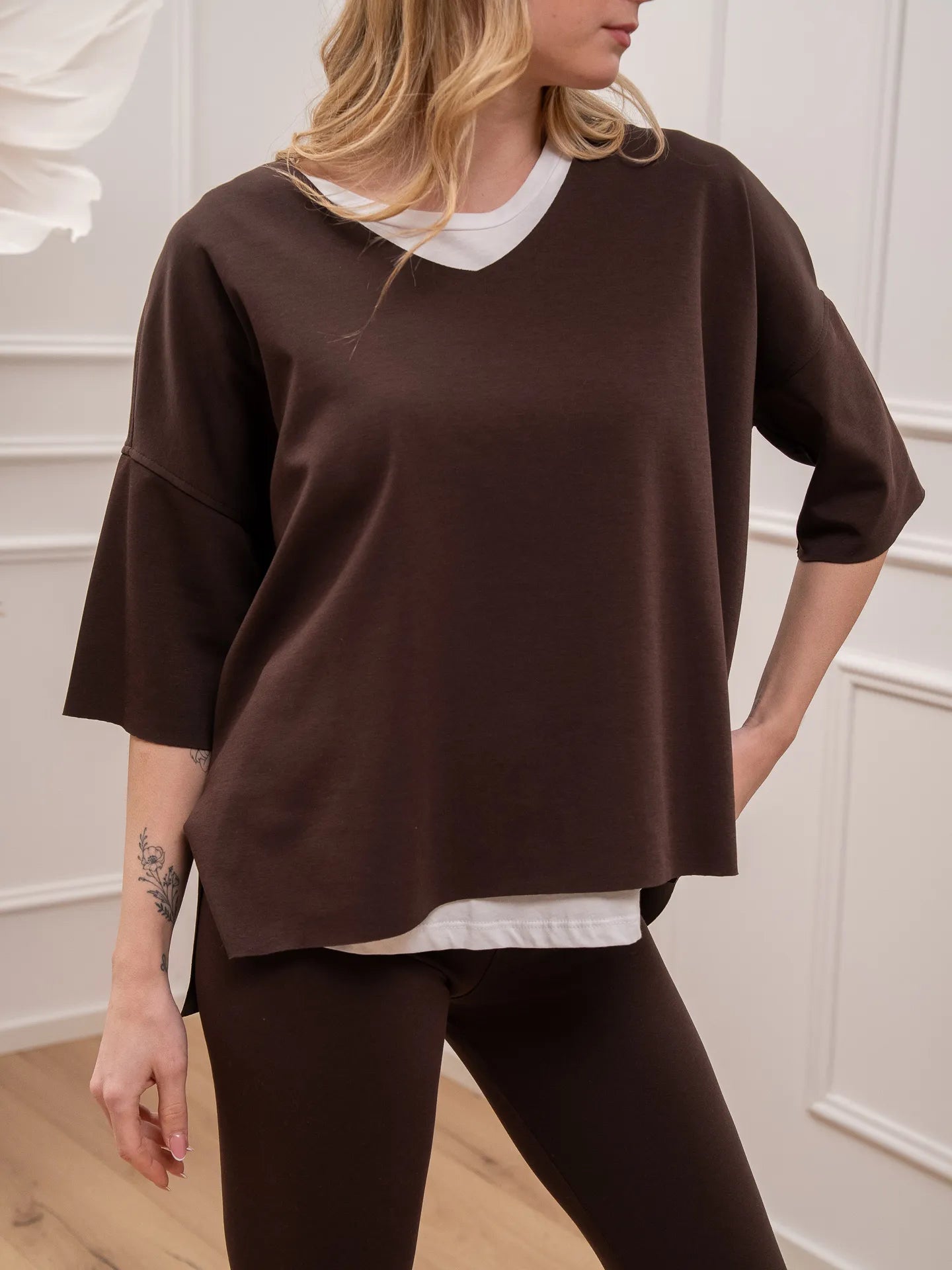 Maglia seamless doppia moro e bianco - HaveOne