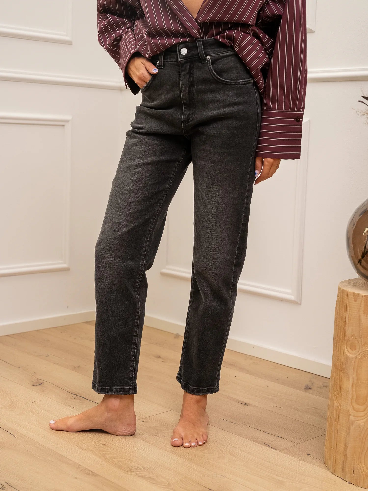 Jeans Louis denim nero - HaveOne