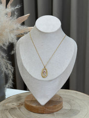 Collana Rose strass rosa - Calibro Shop
