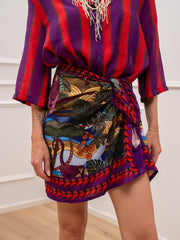 Gonna pareo mini Purple Jungle - Dixie