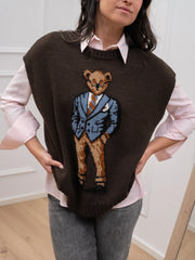 Gilet moro con orsetto - HaveOne