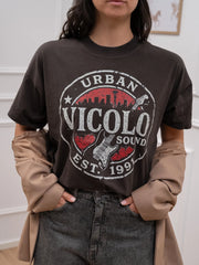 T shirt "Urban" moro destroy - Vicolo