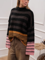 Maglia righe Samantha misto mohair - Philia Loft