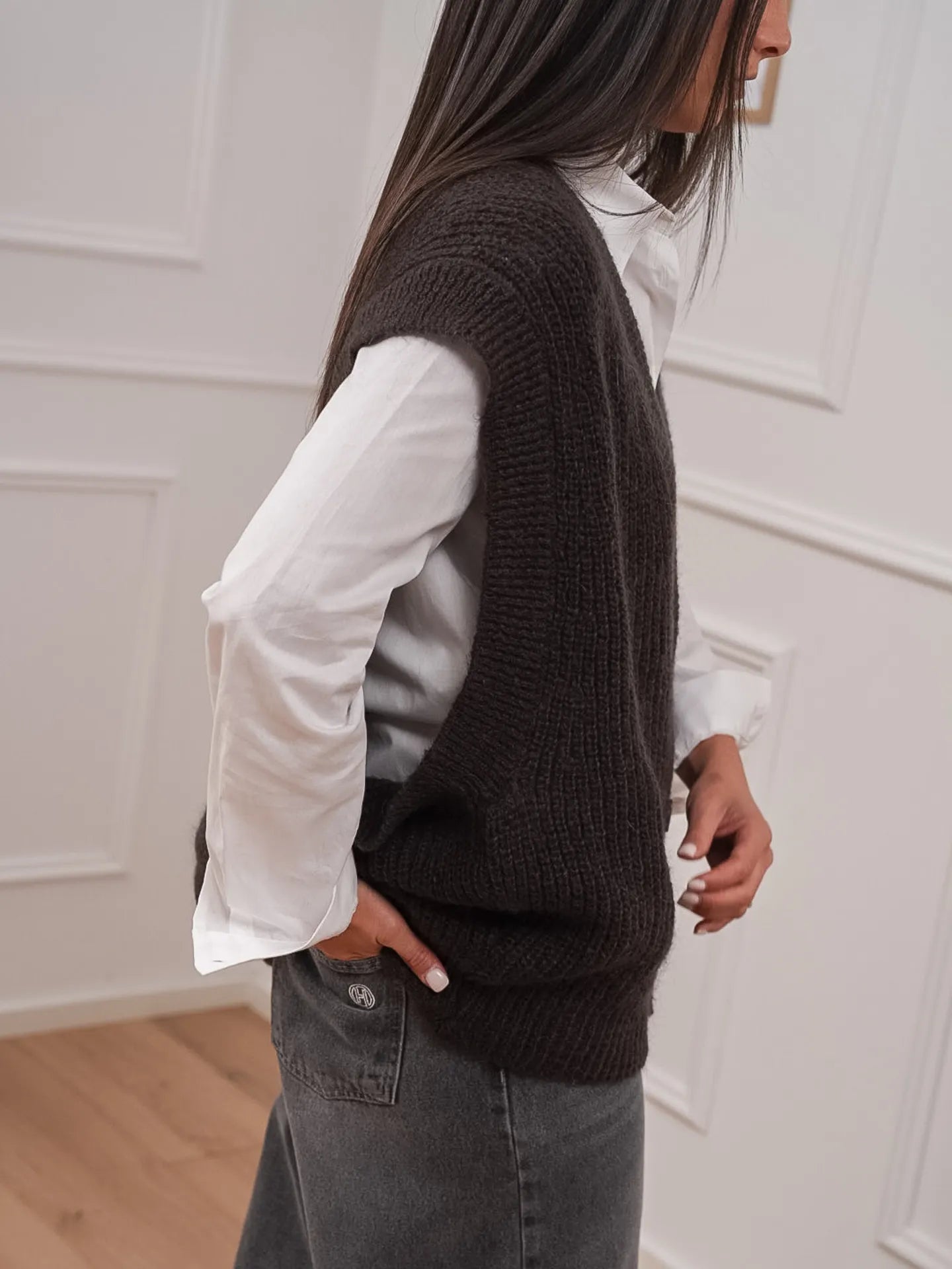 Gilet over moro tre bottoni - Vicolo