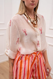 Camicia panna Aragosta in lyocell - HaveOne