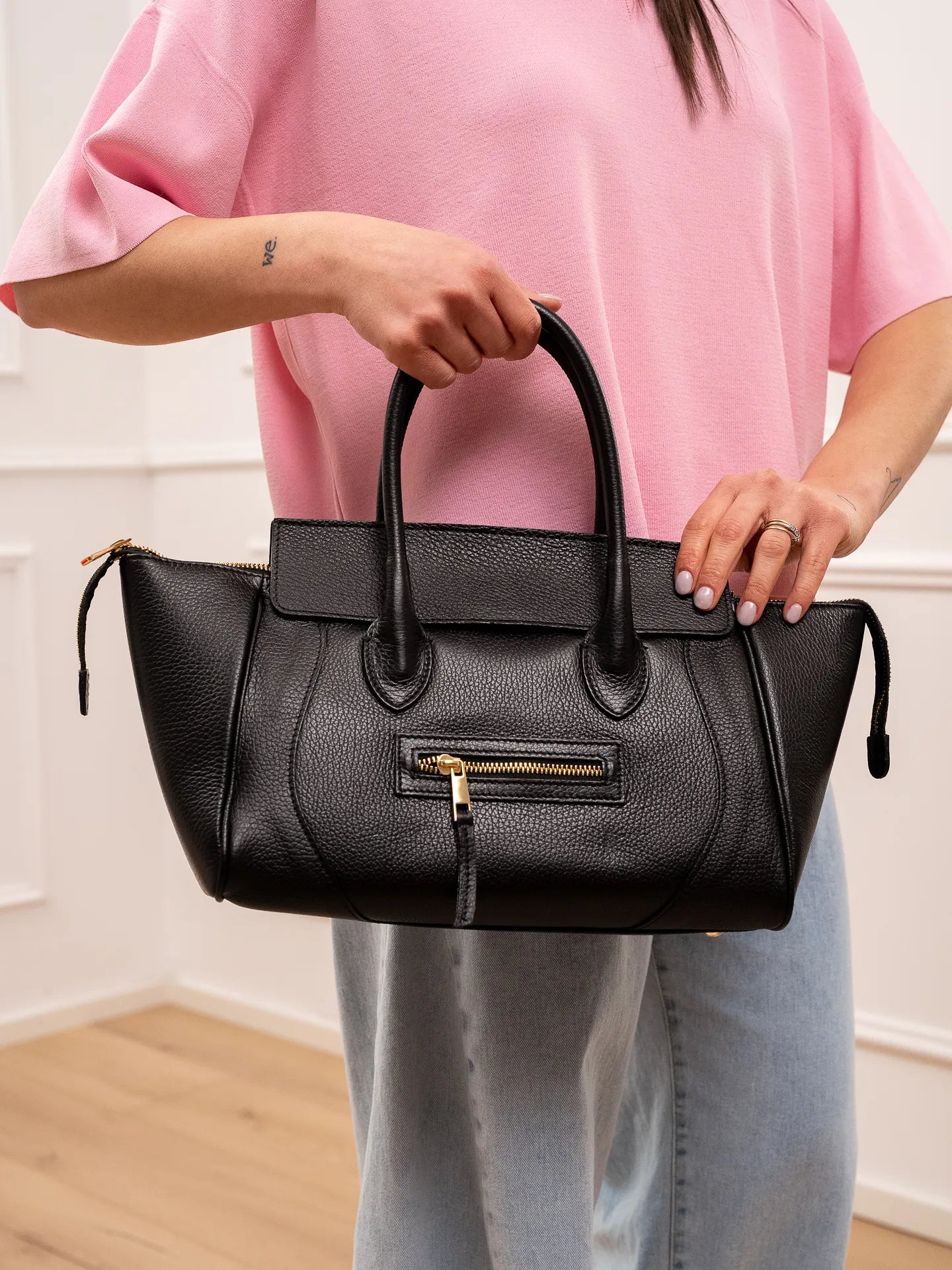 Borsa Lunelle nera - Calibro Shop