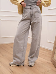 Jeans Mia grigio chiaro baggy fit - Vicolo