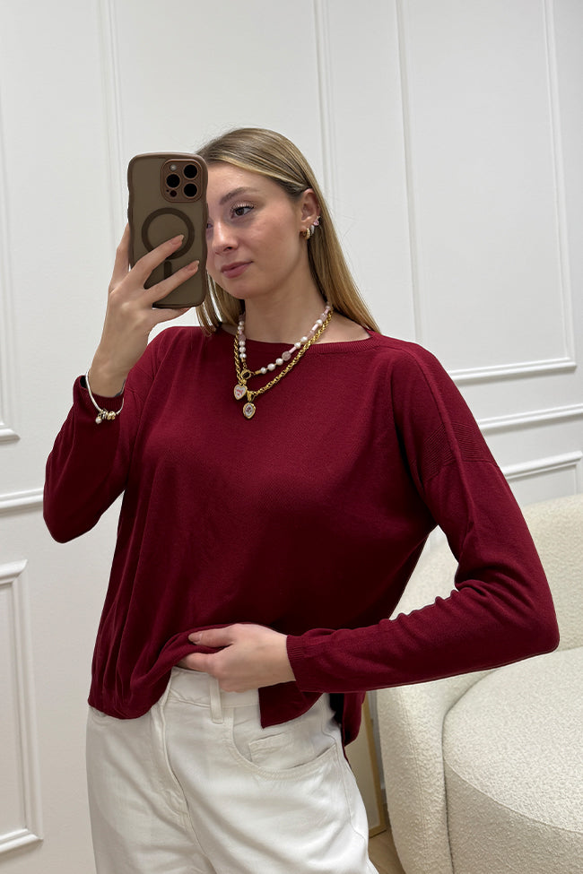 Maglia barca ribes con spacchetti laterali - Kontatto