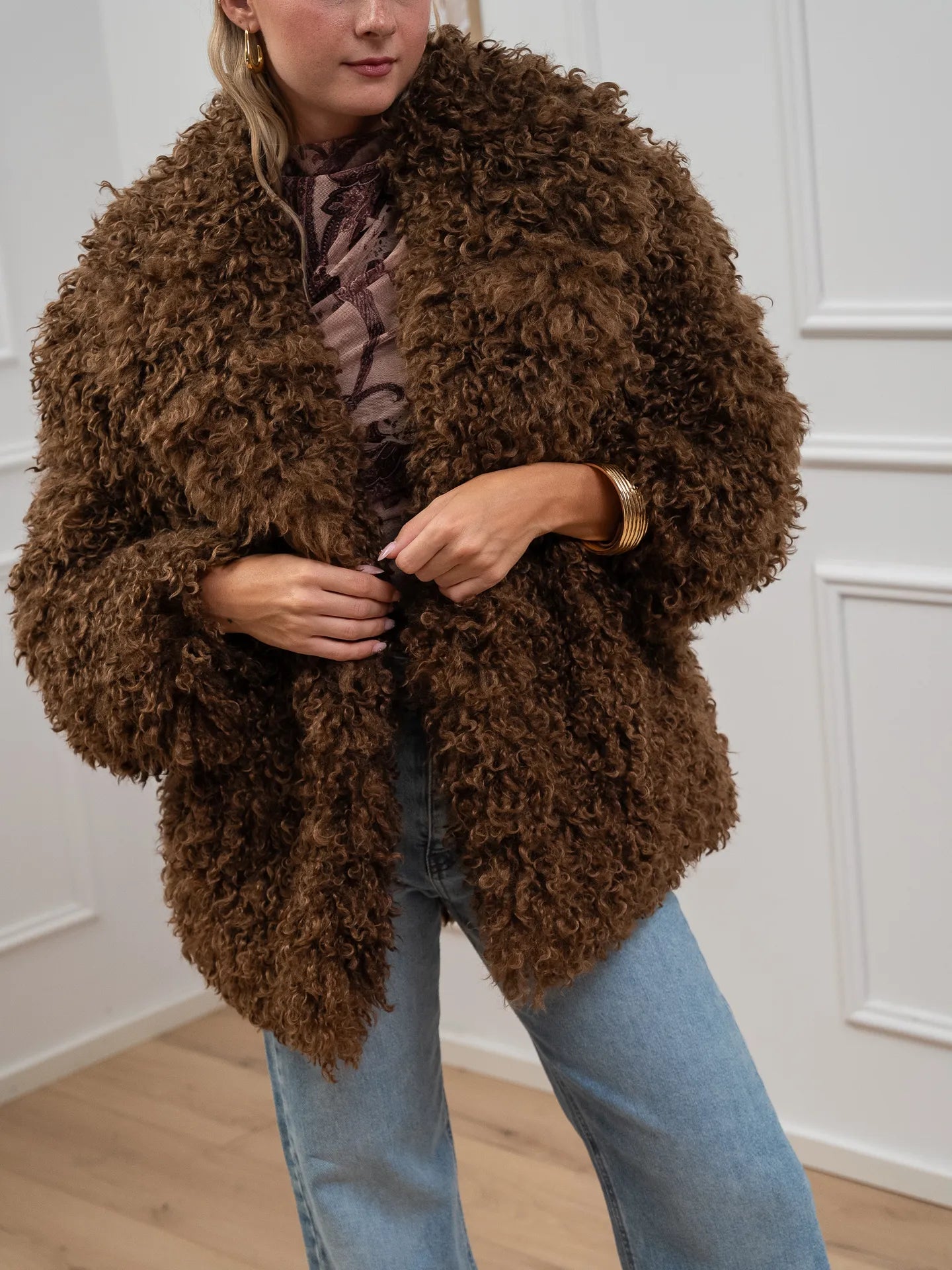 Pelliccia Poison caramello - Aniye By