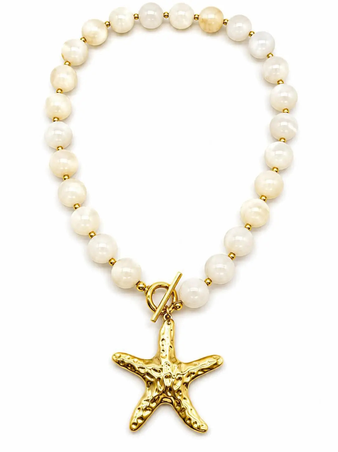 Collana Balls Star avorio - Calibro Shop