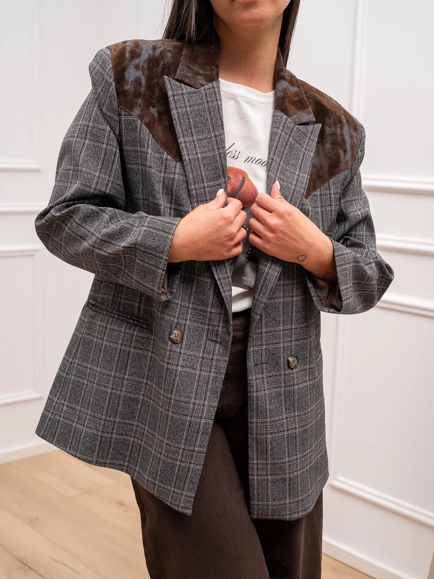 Giacca Beatrice floccata - Vicolo