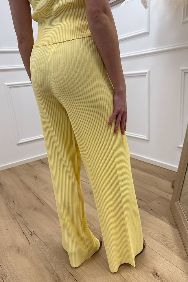 Pantaloni pulcino a costine in viscosa - Vicolo